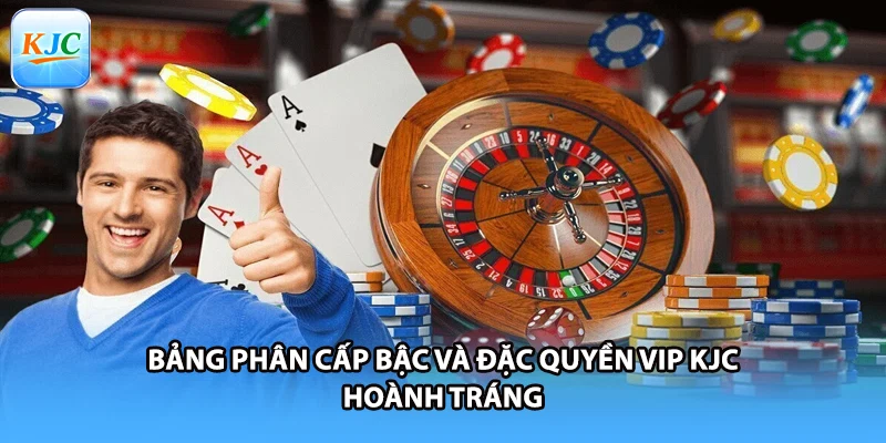 Bảng phân cấp bậc và đặc quyền VIP KJC hoành tráng
