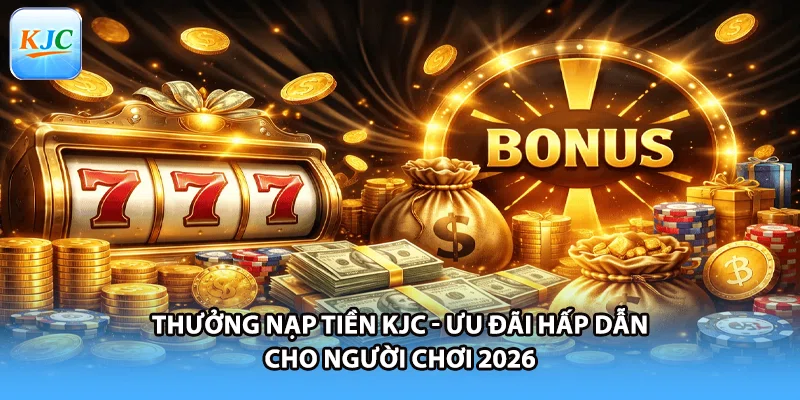 Thưởng Nạp Tiền KJC - Ưu Đãi Hấp Dẫn Cho Người Chơi 2026